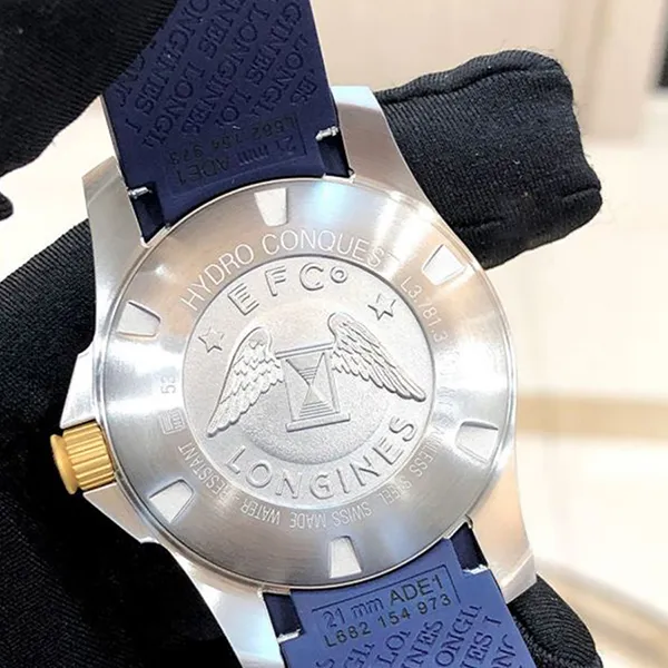 Đồng Hồ Nam Longines Hydroconquest L3.781.3.96.9 Màu Xanh - Đồng hồ - Vua Hàng Hiệu