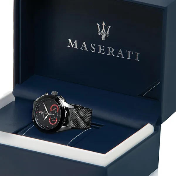 Đồng Hồ Nam Maserati Watch For Men R8873612005 Màu Bạc Đen - Đồng hồ - Vua Hàng Hiệu