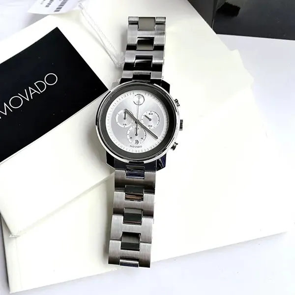 Đồng Hồ Nam Movado Bold Chronograph Watch 3600276 Màu Bạc - Đồng hồ - Vua Hàng Hiệu