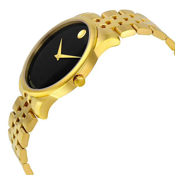 Đồng Hồ Nam Movado Men's Watch 0606997 Màu Đen - Vàng - Đồng hồ - Vua Hàng Hiệu