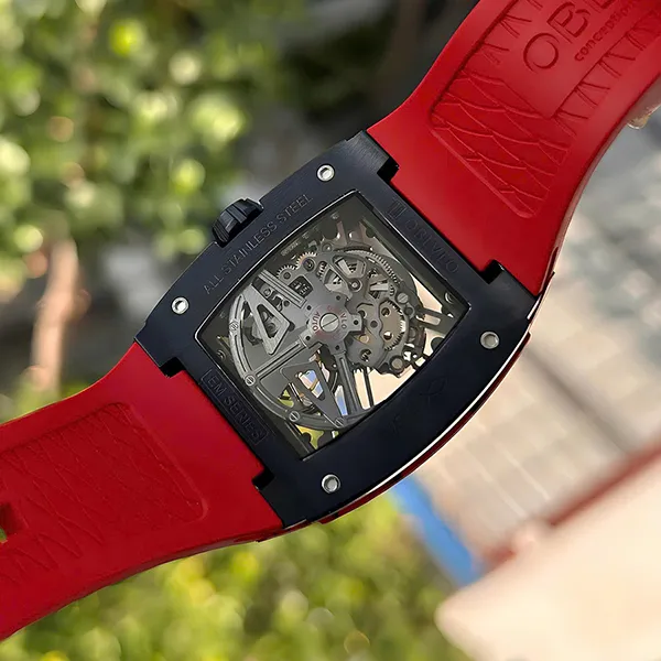 Đồng Hồ Nam OBLVLO Sport EM-ST-RBRR Màu Đỏ Xám - Đồng hồ - Vua Hàng Hiệu