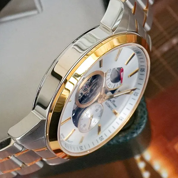 Đồng Hồ Nam Olym Pianus OP9908-881AGSK-T Màu Demi (Bạc - Vàng) - Đồng hồ - Vua Hàng Hiệu