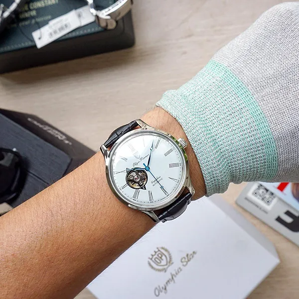 Đồng Hồ Nam Olym Pianus OP99141-71.1AGS-GL-T Màu Đen Trắng - Đồng hồ - Vua Hàng Hiệu