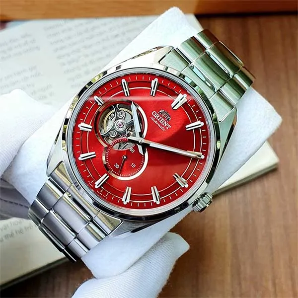 Đồng Hồ Nam Orient Semi Skeleton Small Second RA-AR0010R10B (RN-AR0010R) Màu Đỏ Bạc - Đồng hồ - Vua Hàng Hiệu