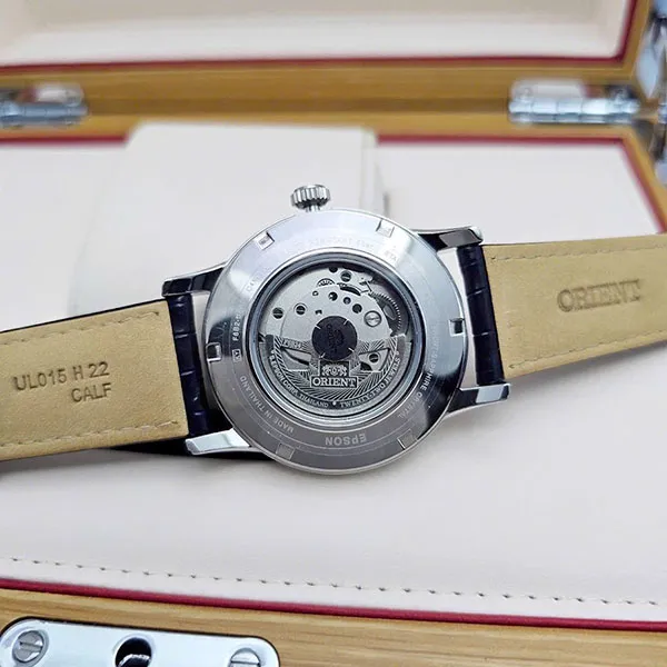 Đồng Hồ Nam Orient Sun And Moon Gen 3 AK0011D30B (RN-AK0004L) Màu Xanh Navy