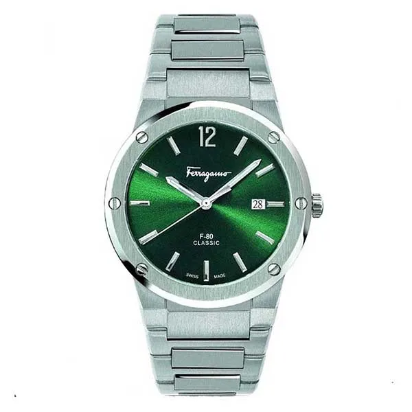 Đồng Hồ Nam Salvatore Ferragamo F-80 Quartz SFDT01220 Classic Màu Xanh Bạc - Đồng hồ - Vua Hàng Hiệu