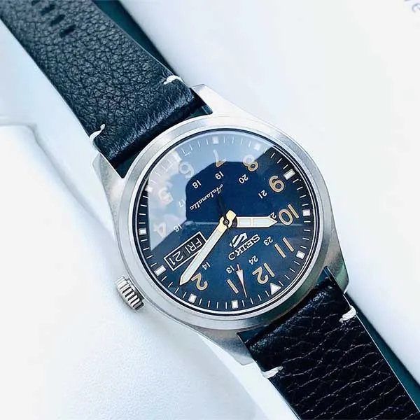 Đồng Hồ Nam Seiko 5 Sports SRPG39K1 Màu Xanh Bạc - Đồng hồ - Vua Hàng Hiệu