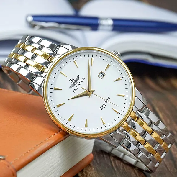 Đồng Hồ Nam SRWATCH SG1072.1202TE Màu Vàng Bạc - Đồng hồ - Vua Hàng Hiệu