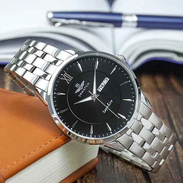 Đồng Hồ Nam SRWATCH SG1905.1101TE Màu Đen Bạc - Đồng hồ - Vua Hàng Hiệu