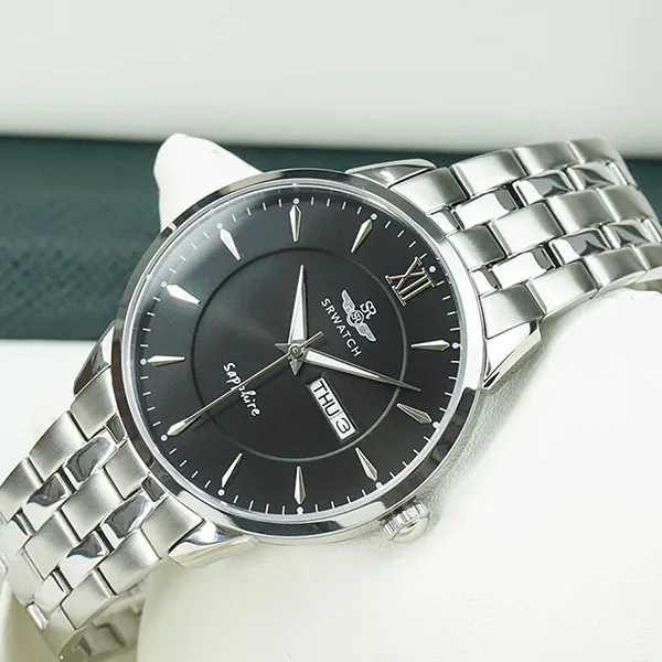 Đồng Hồ Nam SRWATCH SG1905.1101TE Màu Đen Bạc - Đồng hồ - Vua Hàng Hiệu