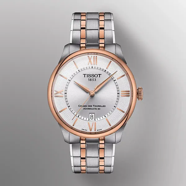 Đồng Hồ Nam Tissot T139.807.22.038.00 Màu Demi (Bạc – Vàng Hồng) - Đồng hồ - Vua Hàng Hiệu
