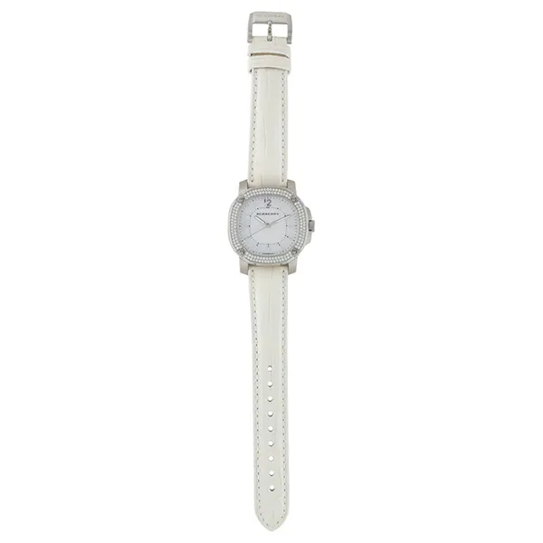 Đồng Hồ Nữ Burberry The Britain Diamonds Mother Of Pearl Dial White Leather Strap BBY1800 Màu Trắng - Đồng hồ - Vua Hàng Hiệu