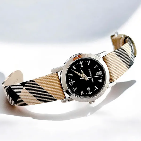 Đồng Hồ Nữ Burberry The City Nova Check Watch BU1773 Màu Be/Đen - Đồng hồ - Vua Hàng Hiệu