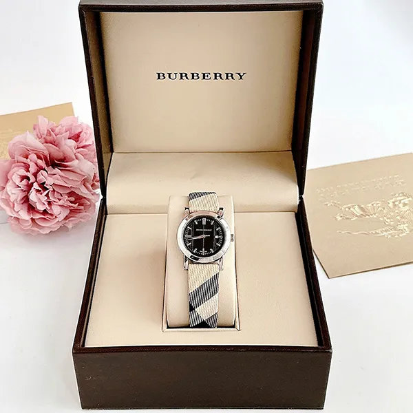 Đồng Hồ Nữ Burberry The City Nova Check Watch BU1773 Màu Be/Đen - Đồng hồ - Vua Hàng Hiệu