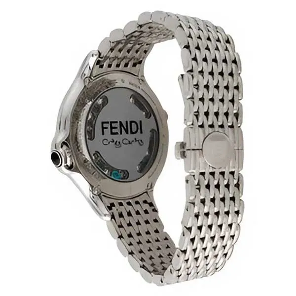 Đồng Hồ Nữ Fendi Crazy Carats Watch F105036000T02 Màu Bạc
