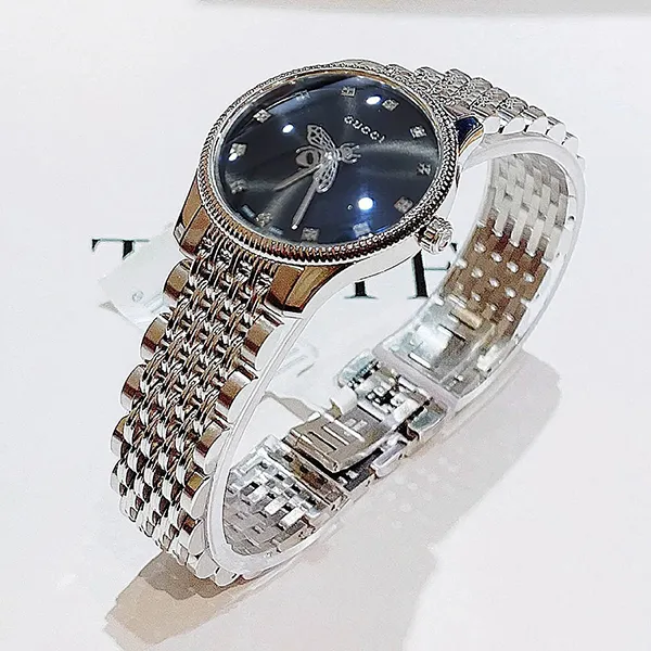 Đồng Hồ Nữ Gucci G-Timeless Watch 29mm YA1265020 Màu Bạc Đen - Đồng hồ - Vua Hàng Hiệu