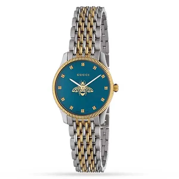 Đồng Hồ Nữ Gucci G-Timeless YA1265029 Màu Vàng - Xanh - Đồng hồ - Vua Hàng Hiệu