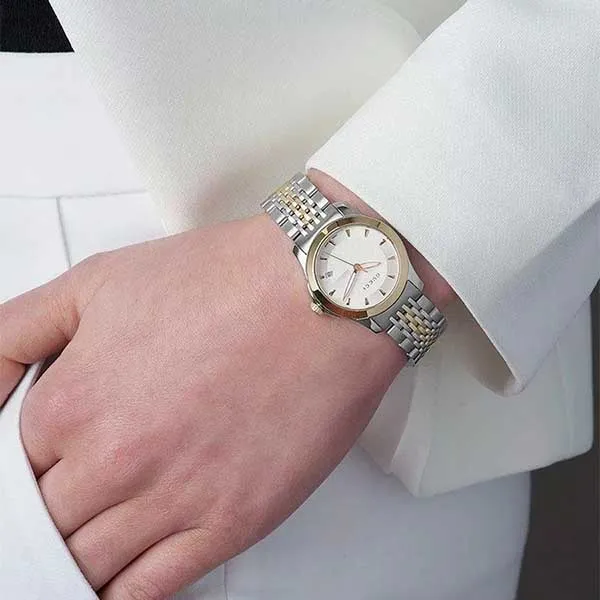 Đồng Hồ Nữ Gucci Quartz YA126511 G-Timeless Màu Trắng - Vàng - Đồng hồ - Vua Hàng Hiệu