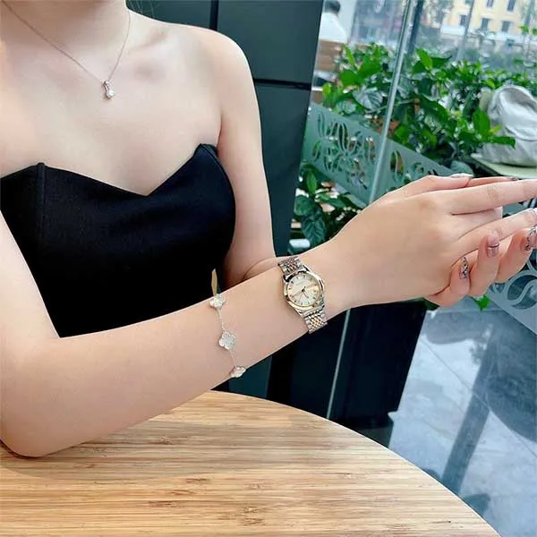 Đồng Hồ Nữ Gucci Quartz YA126511 G-Timeless Màu Trắng - Vàng - Đồng hồ - Vua Hàng Hiệu