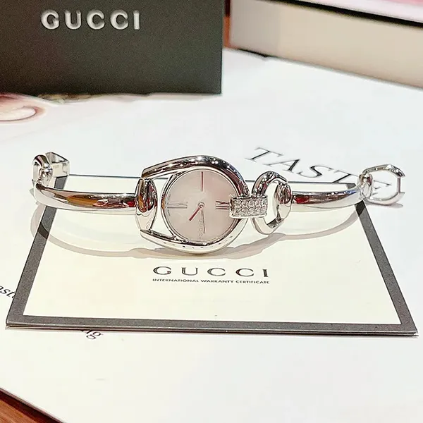 Đồng Hồ Nữ Gucci YA139504 Horsebit Collection Diamond Màu Bạc - Đồng hồ - Vua Hàng Hiệu