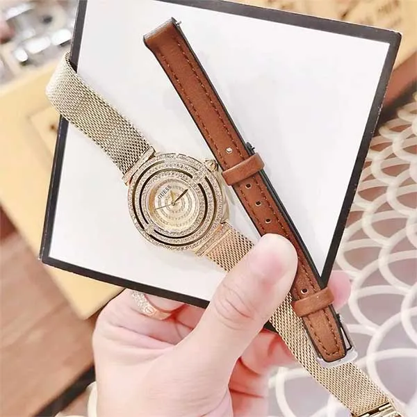 Đồng Hồ Nữ Guess GW0550L2 Màu Vàng Gold - Đồng hồ - Vua Hàng Hiệu