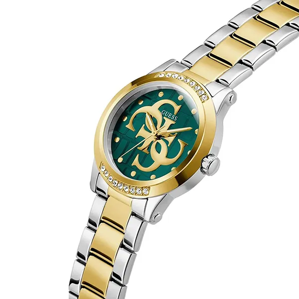 Đồng Hồ Nữ Guess GW0861L4 Ladies Watch Annette 36mm Màu Vàng Xanh - Đồng hồ - Vua Hàng Hiệu