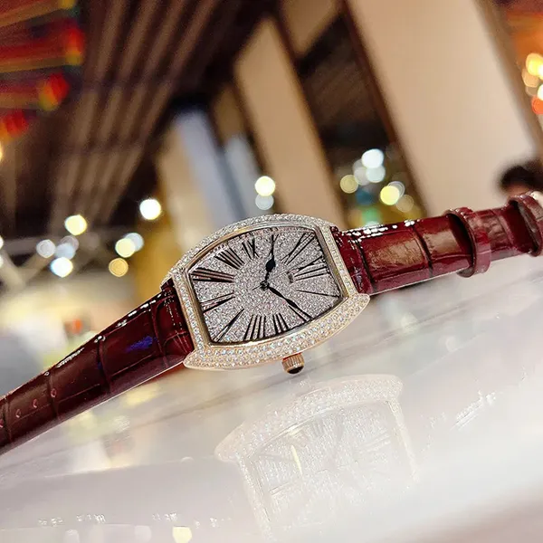 Đồng Hồ Nữ Kemil K&M KM1912-VH-CLM-DHM Rose Gold Màu Đỏ - Vàng Hồng