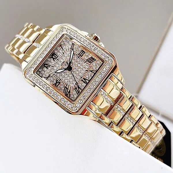 Đồng Hồ Nữ Kemil K&M Watch KM3110 Màu Vàng Gold