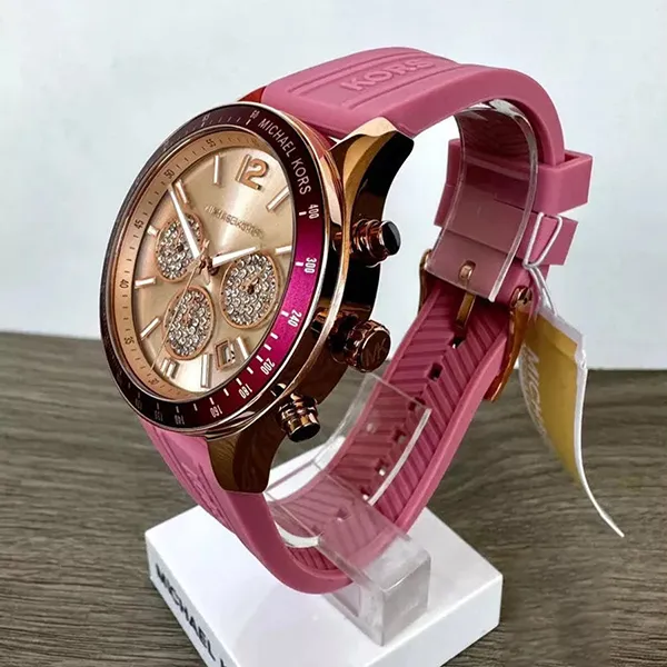 Đồng Hồ Nữ Michael Kors Berkley Quartz MKO1039 Màu Hồng - Đồng hồ - Vua Hàng Hiệu
