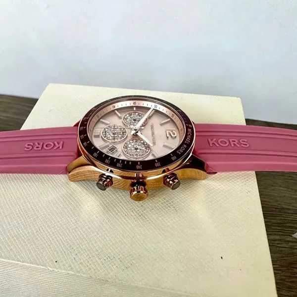 Đồng Hồ Nữ Michael Kors Berkley Quartz MKO1039 Màu Hồng - Đồng hồ - Vua Hàng Hiệu