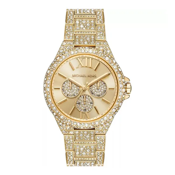 Đồng Hồ Nữ Michael Kors Camille Multifunction Gold-Tone Stainless Steel Watch MK6958 Màu Vàng Gold - Đồng hồ - Vua Hàng Hiệu