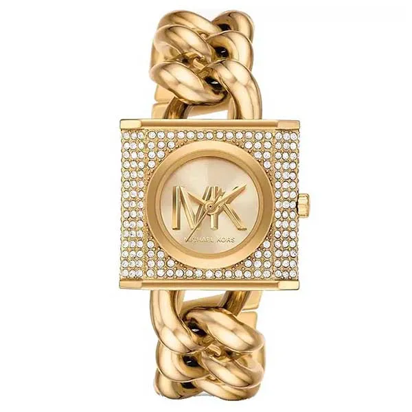 Đồng Hồ Nữ Michael Kors MK Chain Lock MK4711 Màu Vàng Gold - Đồng hồ - Vua Hàng Hiệu