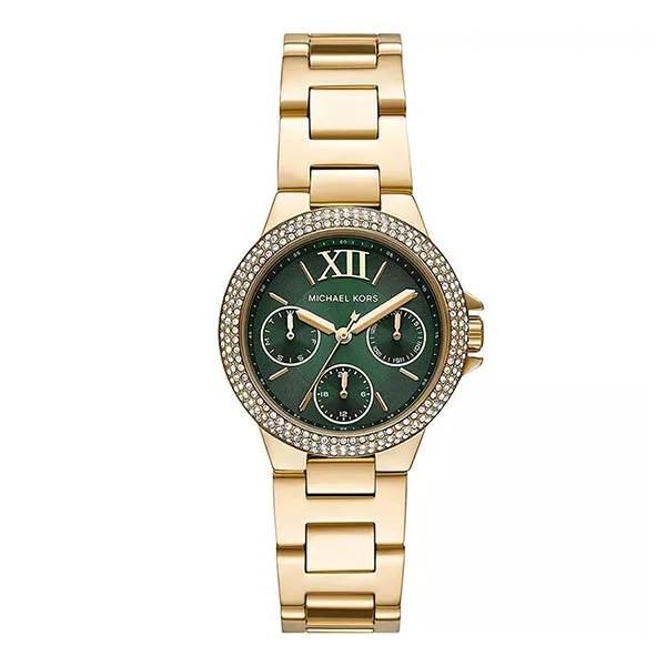 Đồng Hồ Nữ Michael Kors MK Camille Green Tone Watch 33mm MK6981 Màu Xanh Vàng - Đồng hồ - Vua Hàng Hiệu