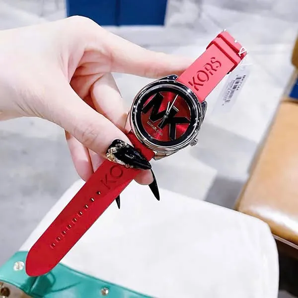 Đồng Hồ Nữ Michael Kors MK Janelle MK7144 Màu Đỏ - Đồng hồ - Vua Hàng Hiệu