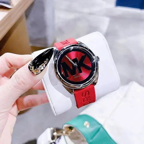 Đồng Hồ Nữ Michael Kors MK Janelle MK7144 Màu Đỏ - Đồng hồ - Vua Hàng Hiệu