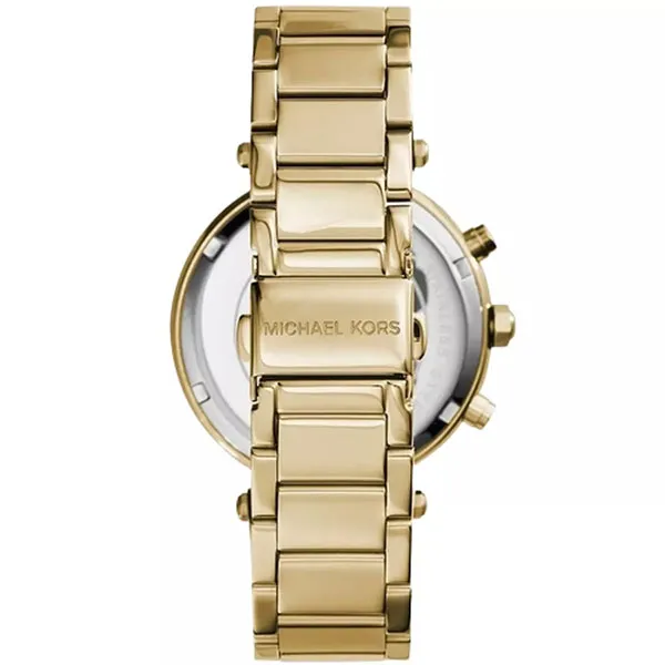 Đồng Hồ Nữ Michael Kors MK Pavé Gold-Tone Logo Watch 39mm MK6659 Màu Vàng - Đồng hồ - Vua Hàng Hiệu