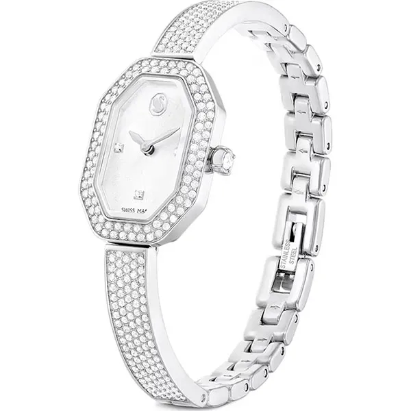 Đồng Hồ Nữ Swarovski Dextera Bangle Watch 5672977 Màu Bạc - Đồng hồ - Vua Hàng Hiệu