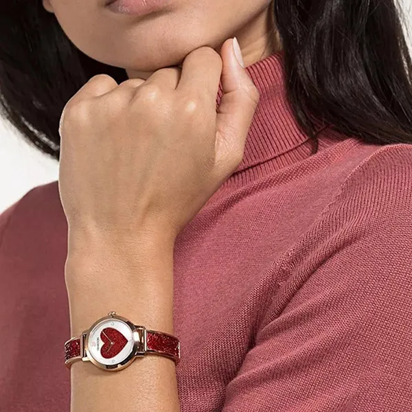 Đồng Hồ Nữ Swarovski Quartz Cosmic Rock 5483519 Màu Đỏ - Đồng hồ - Vua Hàng Hiệu