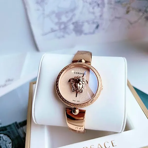 Đồng Hồ Nữ Versace Palazzo Empire VECQ00718 Màu Vàng Hồng