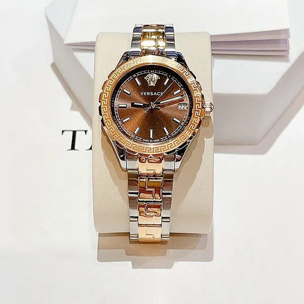 Đồng Hồ Nữ Versace Hellenyium V12040015 Màu Bạc Vàng - Đồng hồ - Vua Hàng Hiệu