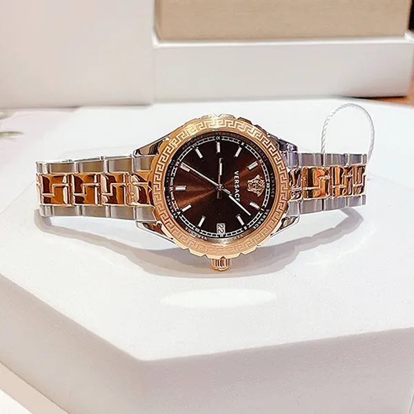 Đồng Hồ Nữ Versace Hellenyium V12040015 Màu Bạc Vàng - Đồng hồ - Vua Hàng Hiệu