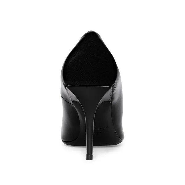 Giày Cao Gót Nữ Balenciaga Square Knife BB Pump Black 694712WBD821080 Màu Đen Size 36