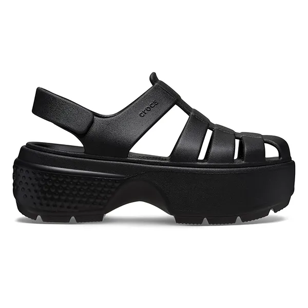 Giày Unisex Crocs Stomp Fisherman Lightweight Flexible 360-Degree Comfort Màu Đen Size 37 - Giày - Vua Hàng Hiệu