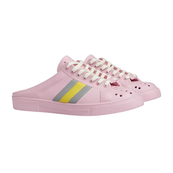Giày Hở Gót Nữ Gucci Ace Mule 780312J87005828 Màu Hồng Size 37 - Giày - Vua Hàng Hiệu