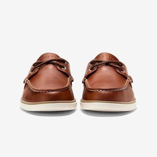 Giày Lười Nam Cole Haan GP Windward Boat Màu Nâu Size 40 - Giày - Vua Hàng Hiệu