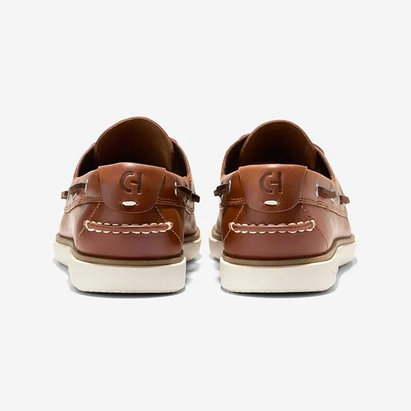 Giày Lười Nam Cole Haan GP Windward Boat Màu Nâu Size 40 - Giày - Vua Hàng Hiệu