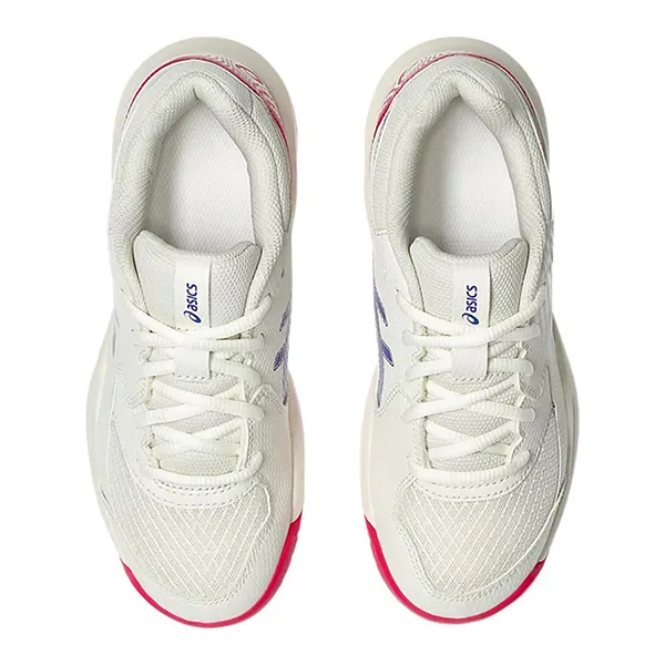 Giày Pickleball/Tennis Asics Gel-Dedicate 8 GS Kids Cream/Dark Cobalt Shoes 1044A077-105 Màu Kem Hồng Size 36 - Giày - Vua Hàng Hiệu