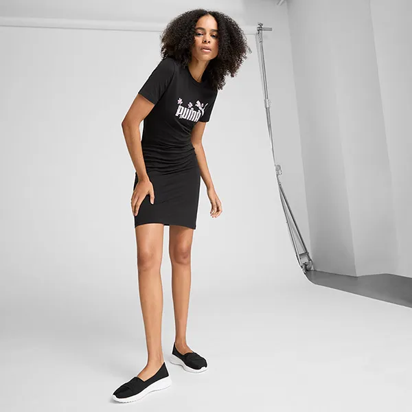 Giày Slip On Nữ Puma Adelina 2 400236_01 Màu Đen Size 37