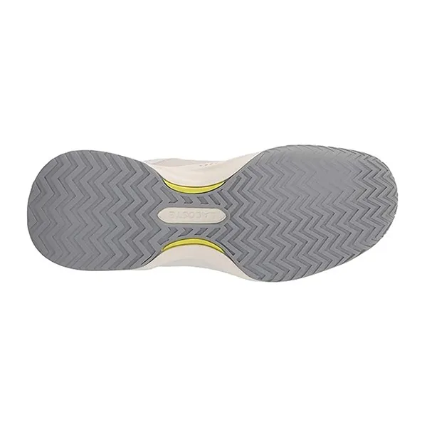 Giày Sneaker Nam Lacoste Mens Ace Lift Mid 40SMA0021 White/Dark Blue Màu Trắng Be Size 42 - Giày - Vua Hàng Hiệu