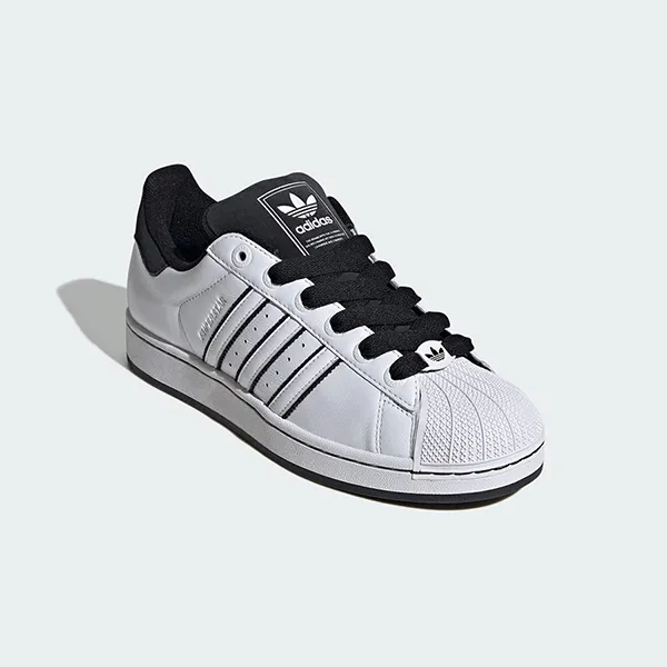 Giày Sneaker Unisex Adidas Originals Superstar II JH5469 Màu Đen Trắng Size 9 UK - Giày - Vua Hàng Hiệu